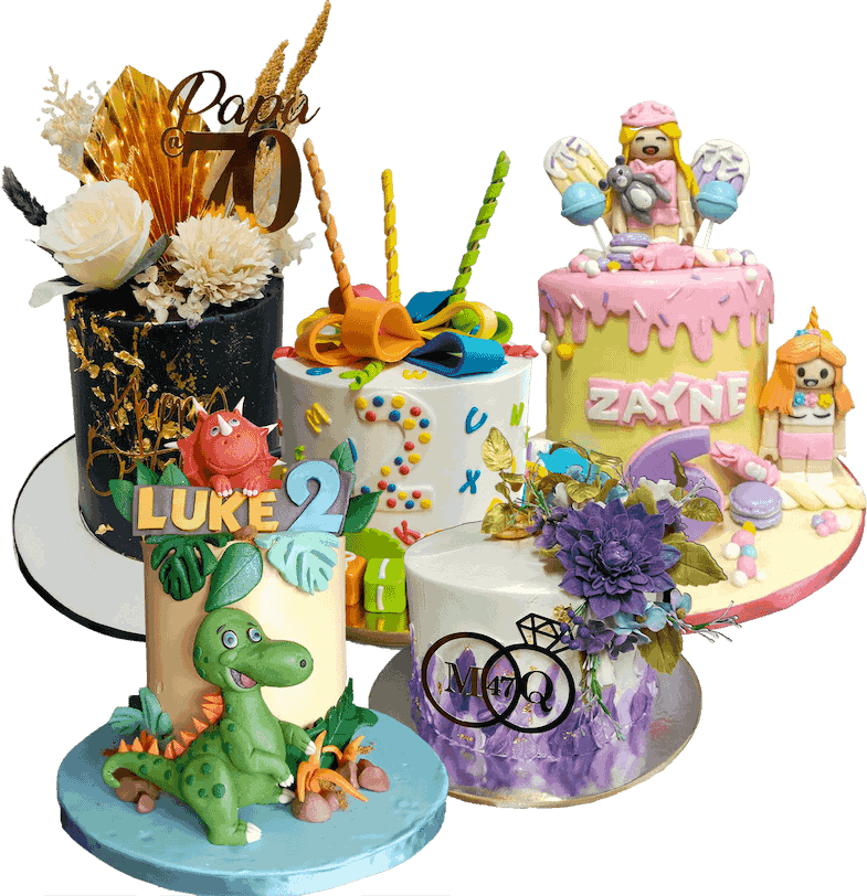 Custom Cakes Collection