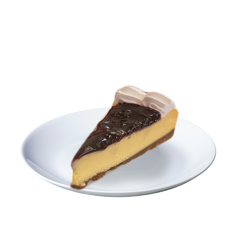 Blueberry Cheesecake Slice